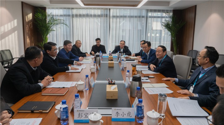 景泰县委书记薛丞忠一行到访乐玩体育(中国)
