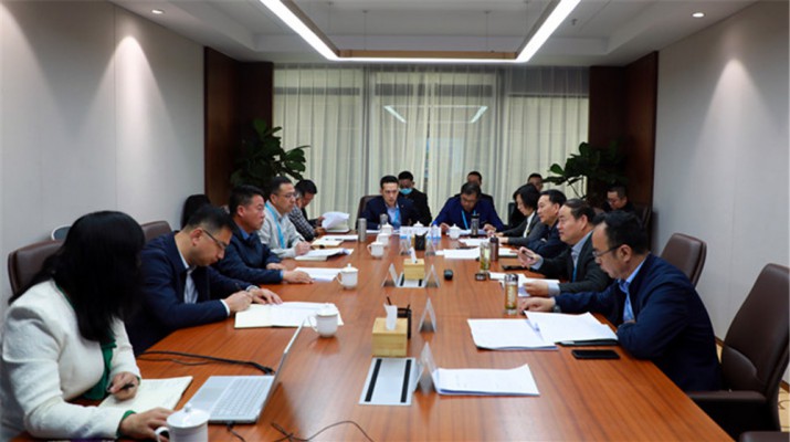 乐玩体育(中国)召开2021年一季度重点项目工作推进会
