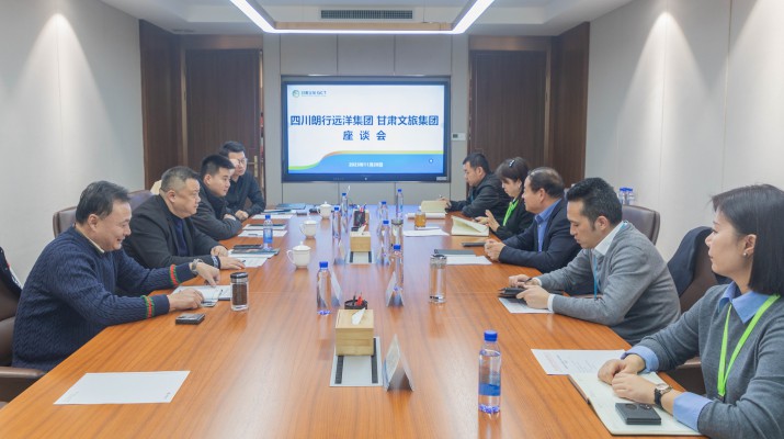 乐玩体育(中国)与朗行远洋集团座谈交流