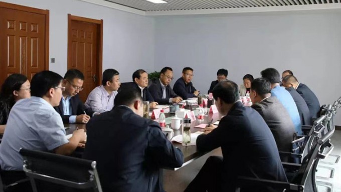 定西市市委副书记、市长戴超一行到访乐玩体育(中国)
