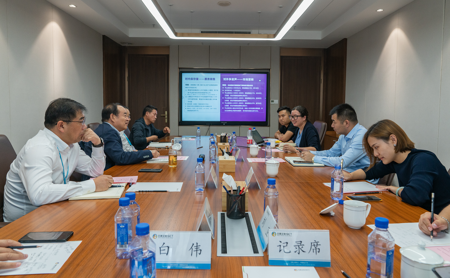 景域驴妈妈集团相关负责人一行到访乐玩体育(中国)